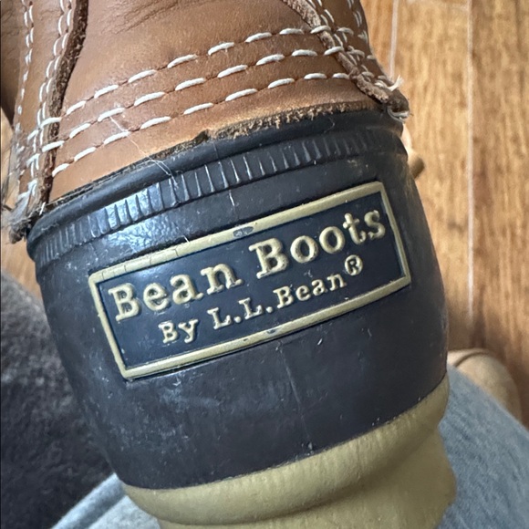 Llbean Men\'s Brown Duck Boots sz 9 main image 8